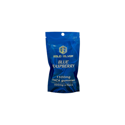 Gold Silver THCA Gummies 7500Mg 5Ct