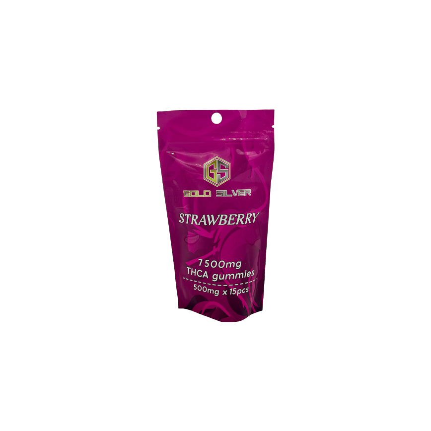Gold Silver THCA Gummies 7500Mg 5Ct