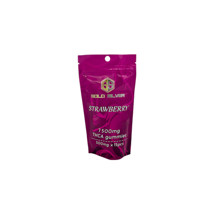Gold Silver THCA Gummies 7500Mg 5Ct