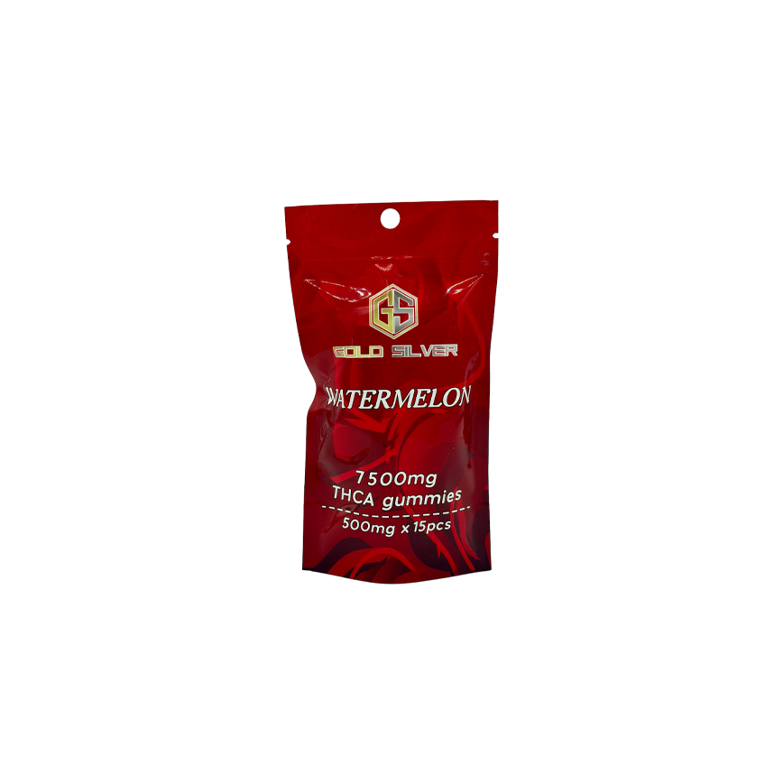 Gold Silver THCA Gummies 7500Mg 5Ct