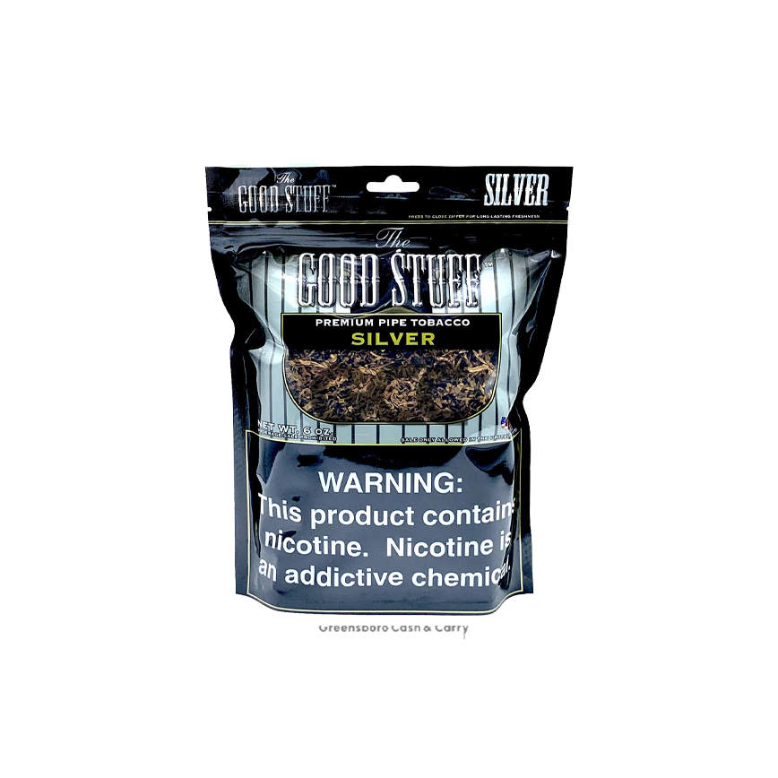 Good Stuff Pipe Tobacco Silver 6Oz