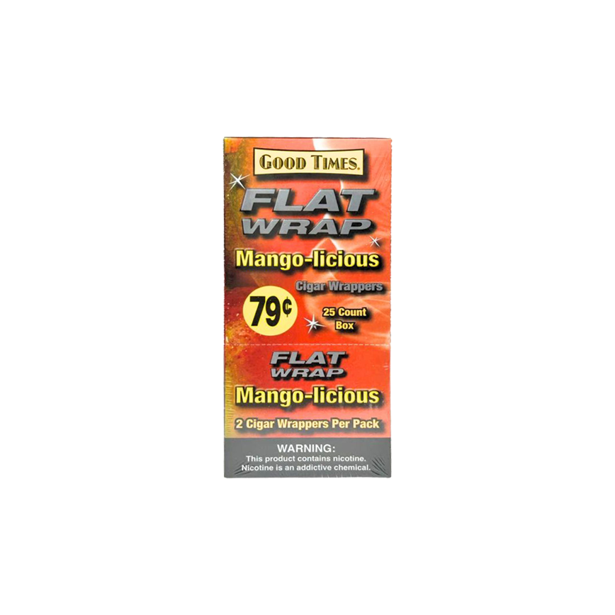 Good Times Flat Wrap Mango-Licious 79¢ 25Ct