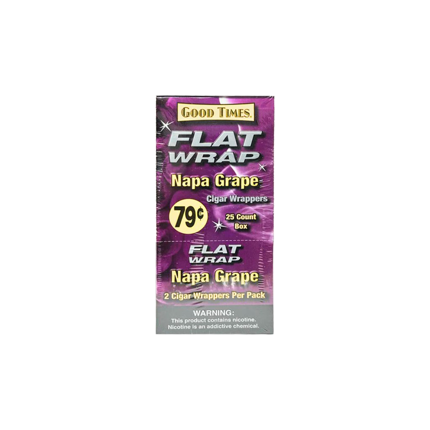 Good Times Flat Wrap Napa Grape 79¢ 25Ct