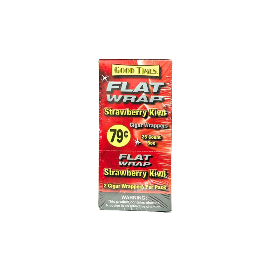 Good Times Flat Wrap Strawberry 79¢ 25Ct