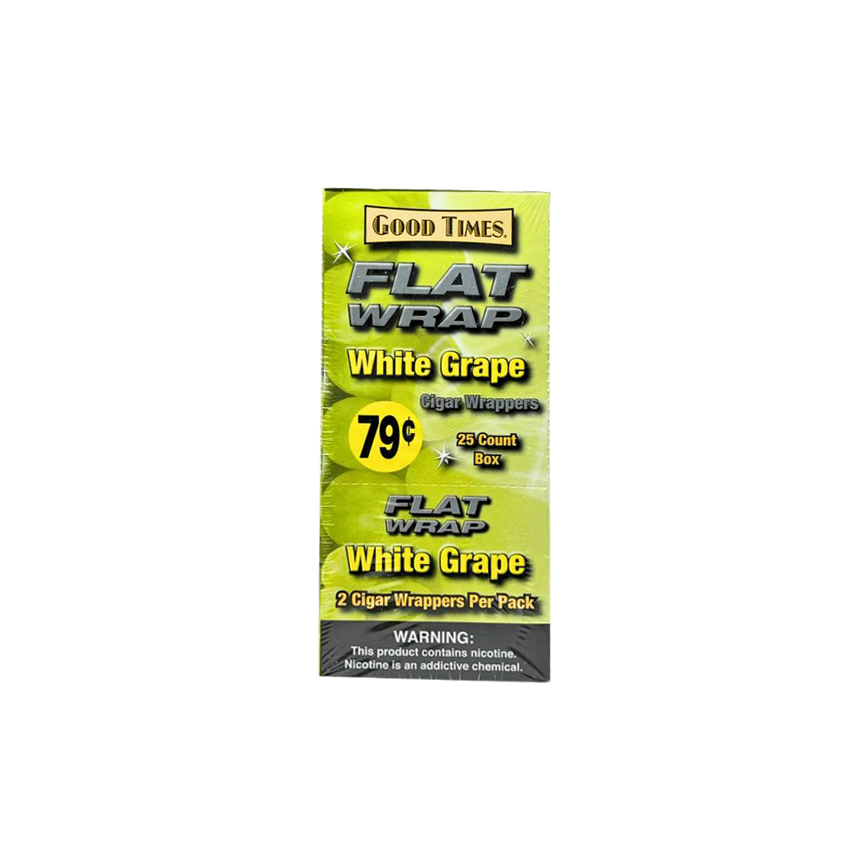 Good Times Flat Wrap White Grape 79¢ 25Ct