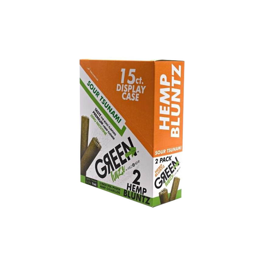 Green Haze By Wild Hemp Sour Tsunami 15Ct
