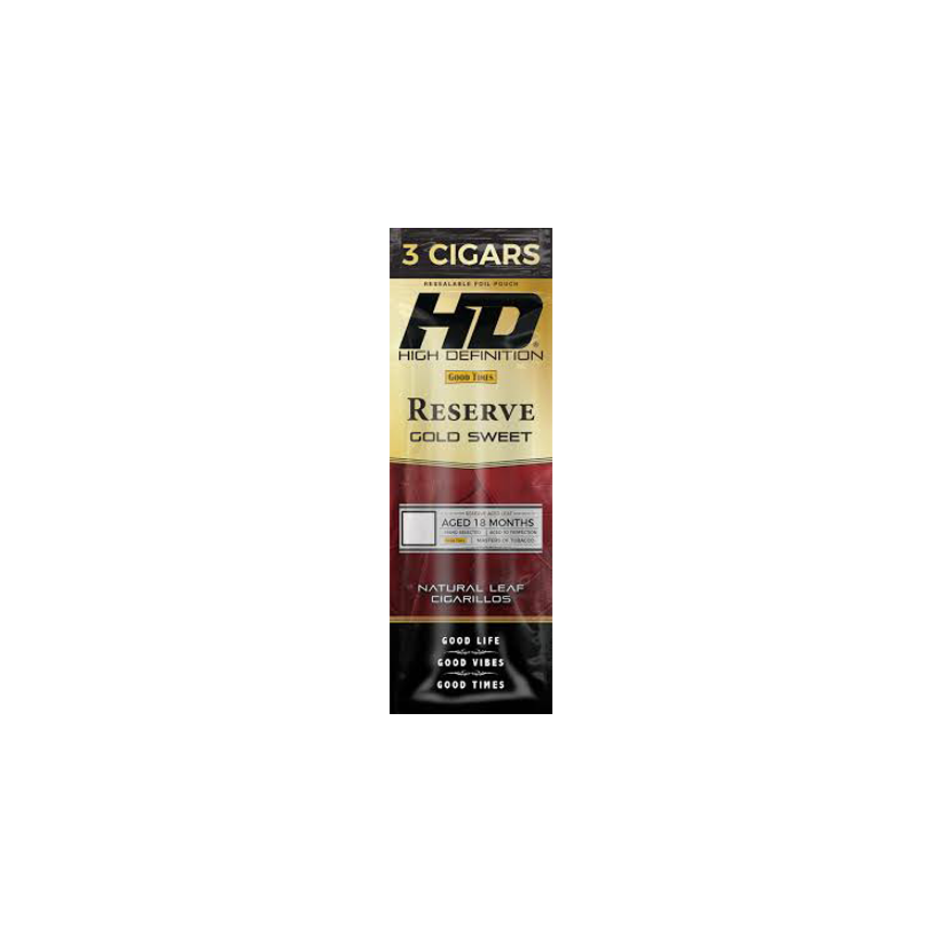 HD Reserve Gold Sweet 3Pk-15Ct