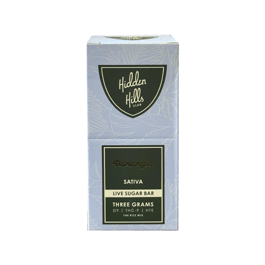 هيدن هيلز بانانجي ساتيفا D9 -THC-P - HTE 3Gram 5Ct