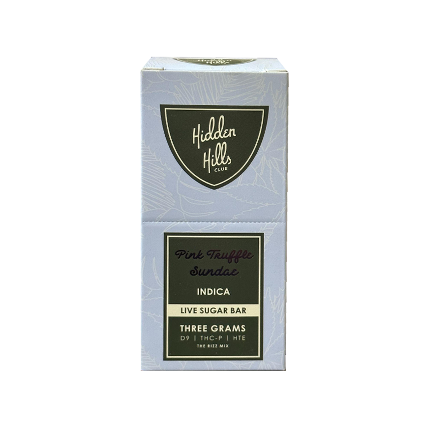 Hidden Hills Pink Truffle Sundae Indica D9 -THC-P - HTE  3Gram 5Ct