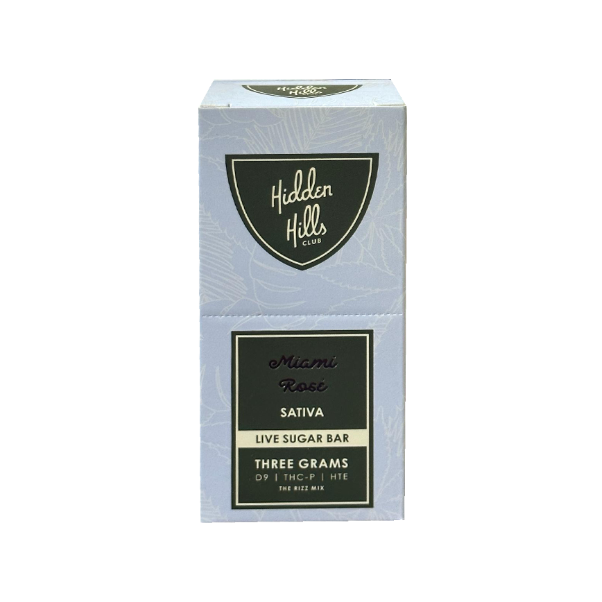 Hidden Miami Rose Sativa D9 -THC-P - HTE  3Gram 5Ct