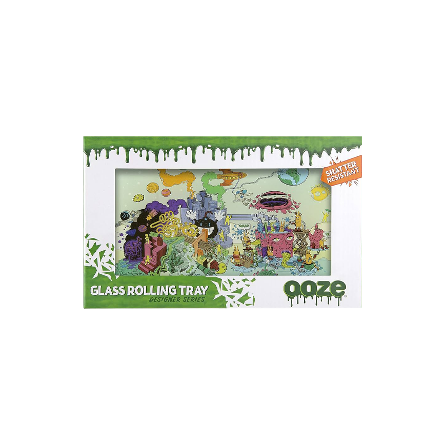 Ooze Medium Rolling Trays 10 Inch x 6 Inch