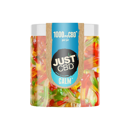 Just CBD Calm Sugar Free Gummy Worms CBD