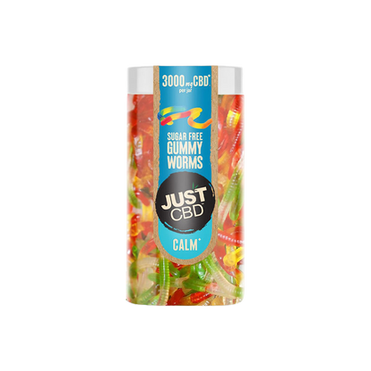 Just CBD Calm Sugar Free Gummy Worms CBD
