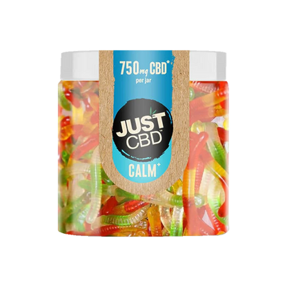 Just CBD Calm Sugar Free Gummy Worms CBD