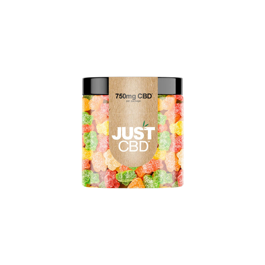 Just CBD Hemp Infused Gummies Sour Bears CBD