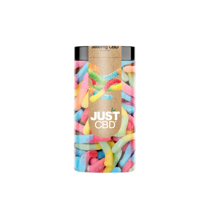 فقط CBD القنب غرست العلكات الديدان الحامضة CBD