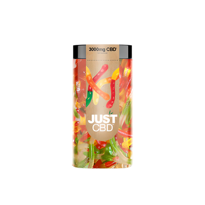 Just CBD Hemp Infused Gummies Worms CBD