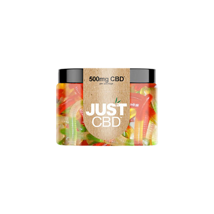 Just CBD Hemp Infused Gummies Worms CBD