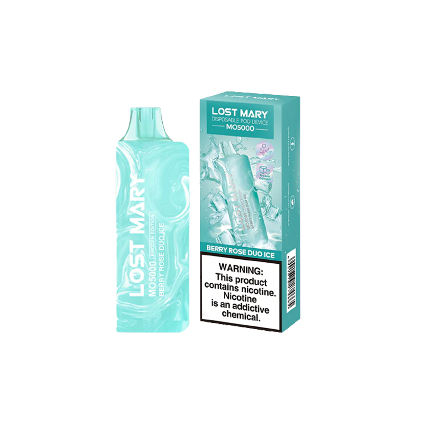 Lost Mary MO5000 Berry rose duo ice 5ct