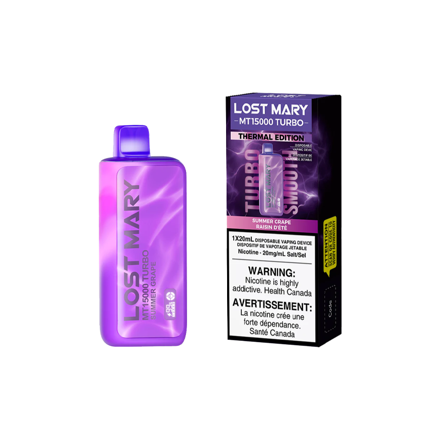 Lost Mary MT15000 Summer Grape 5% 5Ct