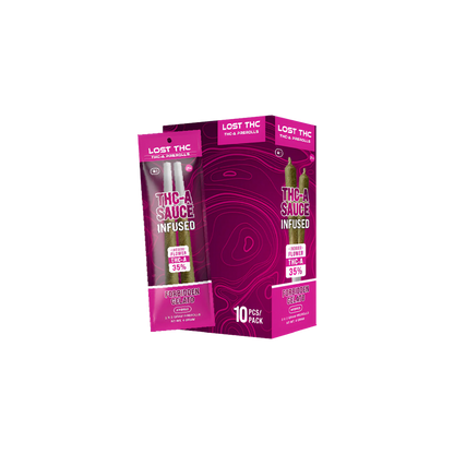 Lost THC-A Sauce Infused Pre Rolls 2x2g 10Ct