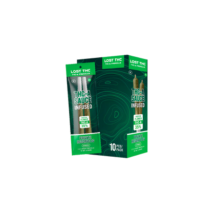 Lost THC-A Sauce Infused Pre Rolls 2x2g 10Ct