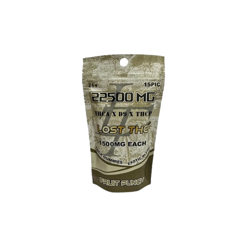 Lost THCA Exotic Blend Gummies 22500 Mg 5Ct
