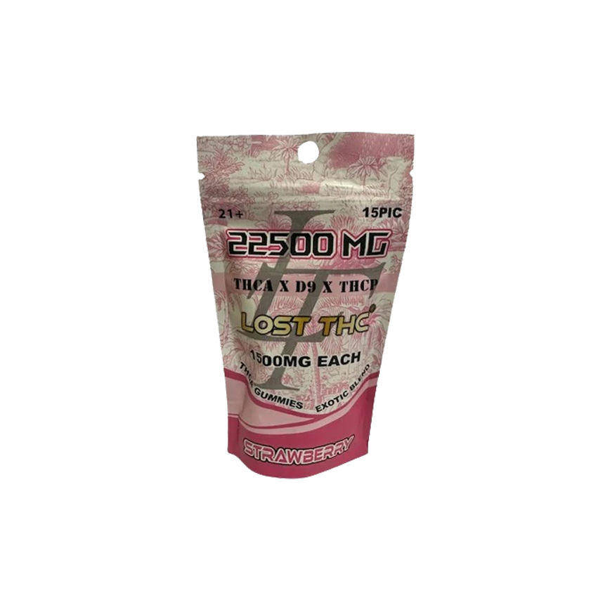 Lost THCA Exotic Blend Gummies 22500 Mg 5Ct