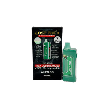 Lost THC Live Resin THCA Liquid Diamond 7G 5Ct