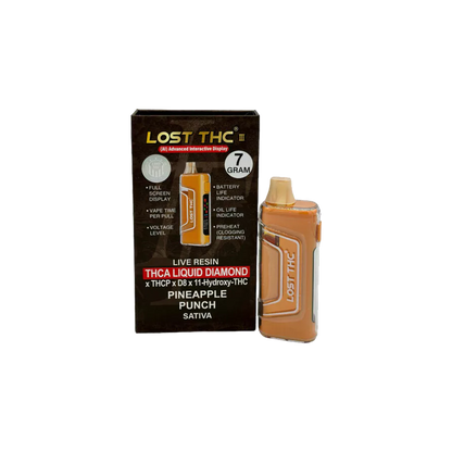 Lost THC Live Resin THCA Liquid Diamond 7G 5Ct