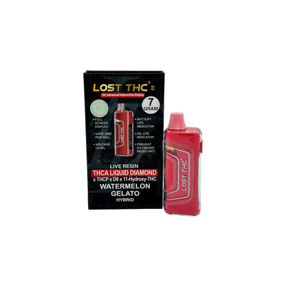 Lost THC Live Resin THCA Liquid Diamond 7G 5Ct