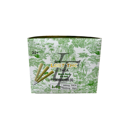 Lost THC Moon Rock 1.6g Pre Roll 5000Mg 10Ct