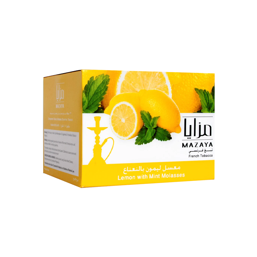 Mazaya Lemon With Mint Molasses Flavor 250G