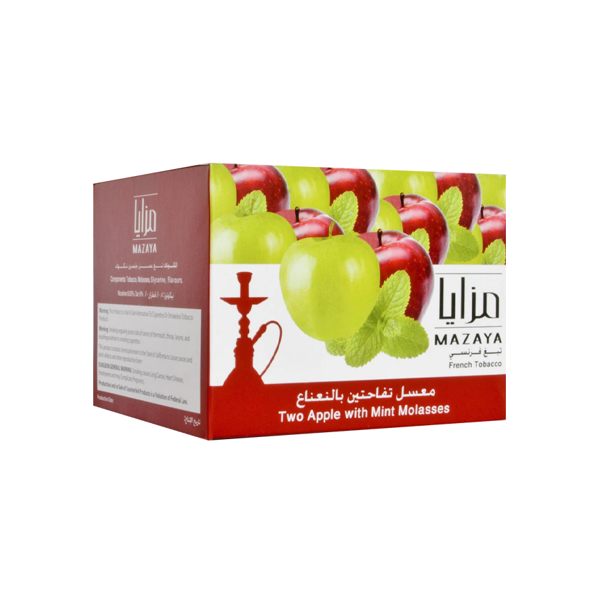 Mazaya Two Apples With Mint Molasses Flavor 250G