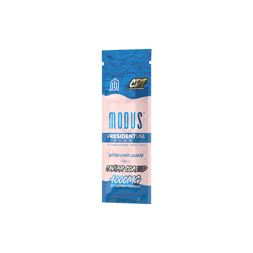 Modus Caviar Coated Presedential Blend Pre Roll 4000MG 2Pk-10Ct