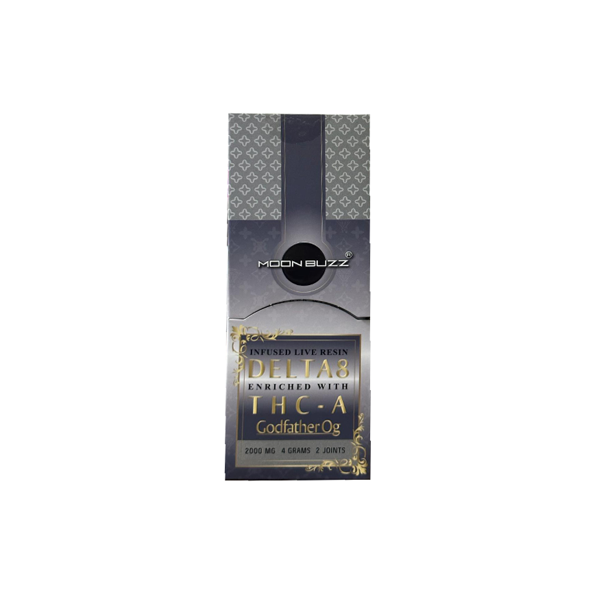 مون باز Thca Preroll 2000 مجم 4 جرام 2 مفاصل 6 قيراط