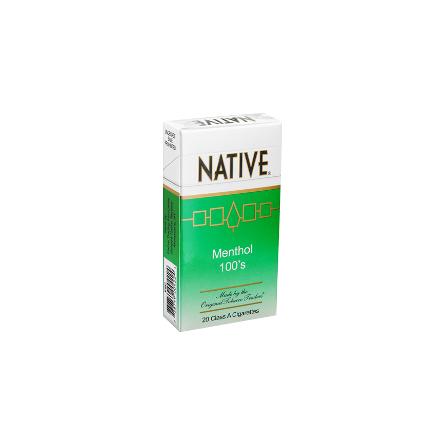 Native Menthol 100's Box