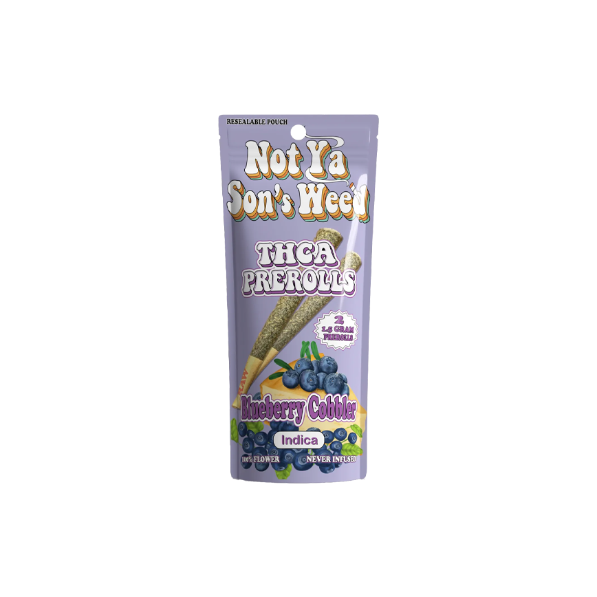 Not Ya Son's Blueberry Cobbler THC-A Pre Roll 10Ct