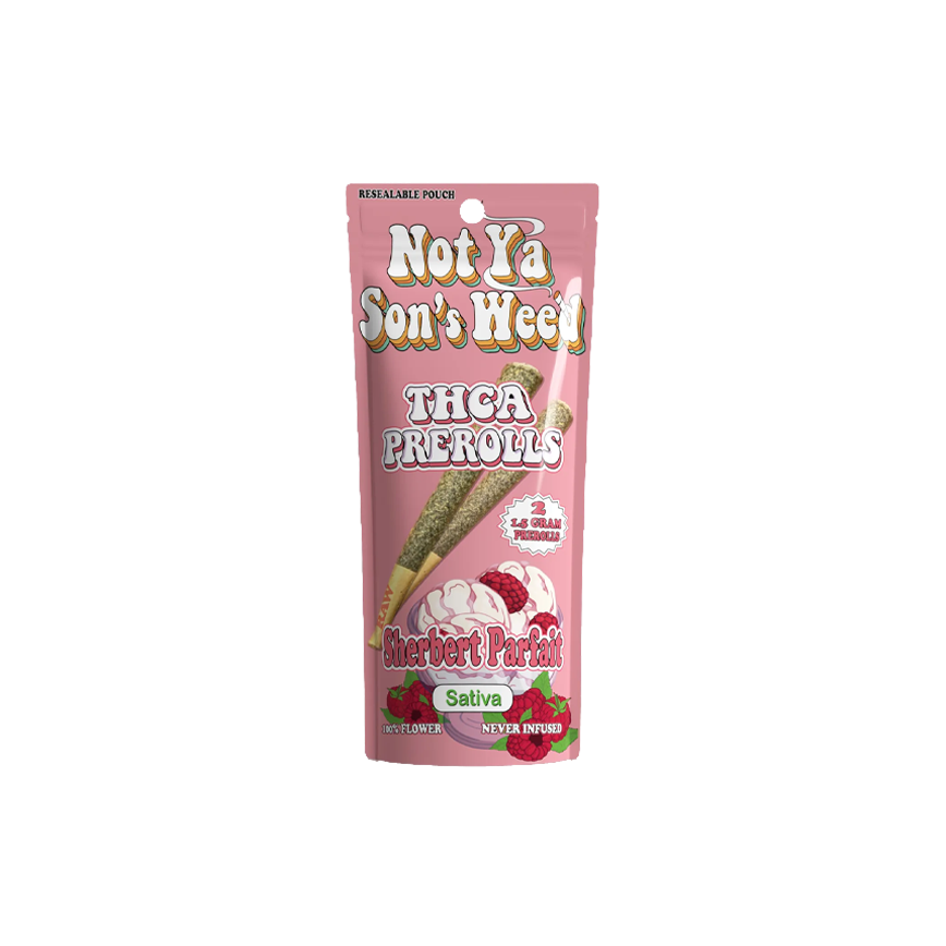 Not Ya Son's Sherbert Perfait THC-A Blunt 10Ct