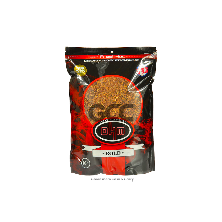 OHM Pipe Tobacco Bold 16Oz