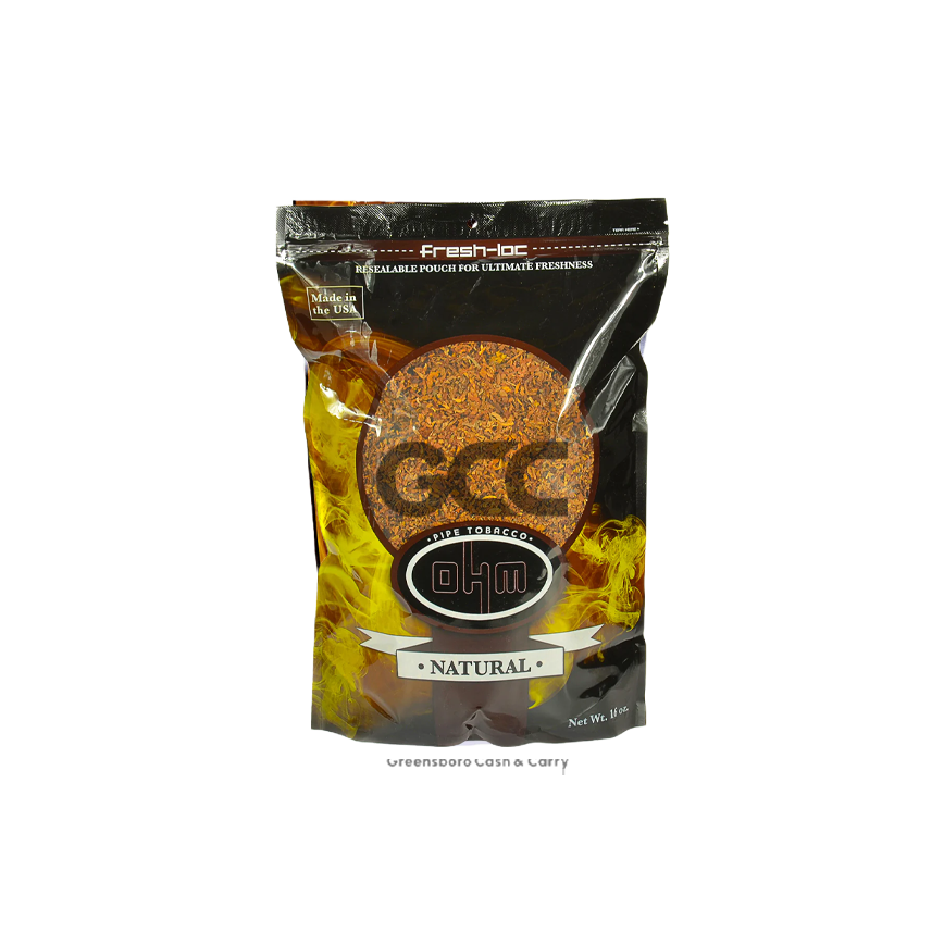 OHM Pipe Tobacco Natural 16Oz