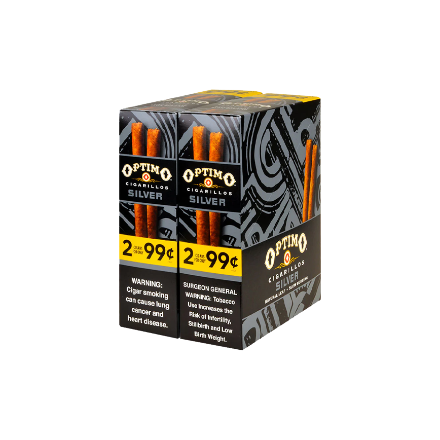 Optimo Cigarillos Silver 2/99¢