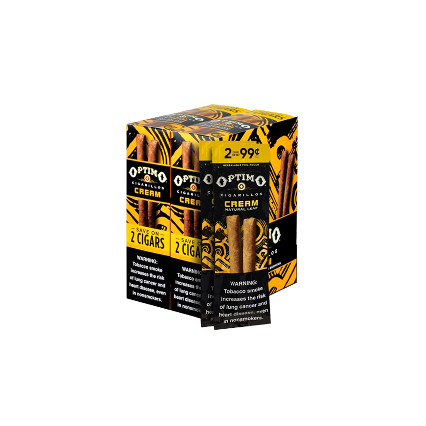 Optimo Cigarillos Cream 2/99¢