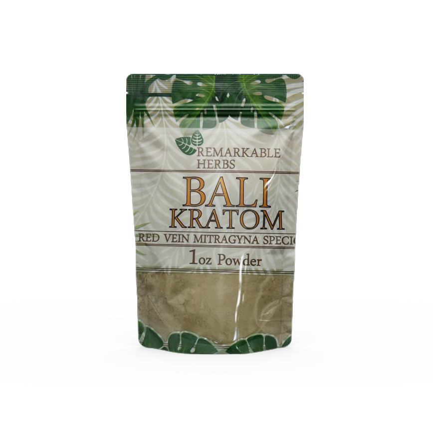 Remarkable Herbs  Bali Kratom Red Vein Mitragyna Speciosa