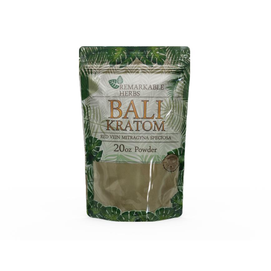 Remarkable Herbs  Bali Kratom Red Vein Mitragyna Speciosa