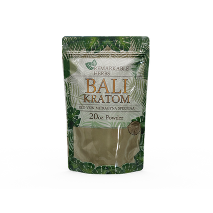 Remarkable Herbs  Bali Kratom Red Vein Mitragyna Speciosa