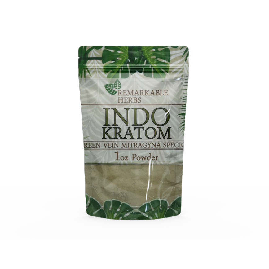 Remarkable Herbs Indo Kratom Green Vein Mitragyna Speciosa