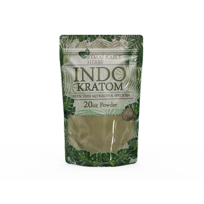 Remarkable Herbs Indo Kratom Green Vein Mitragyna Speciosa