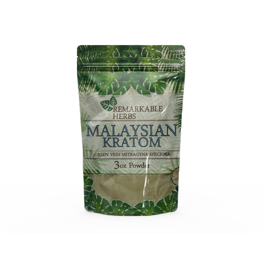 Remarkable Herbs  Malayisan Kratom Green Vein Mitragyna Speciosa