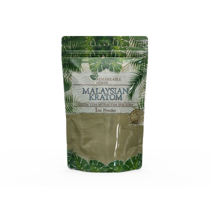 Remarkable Herbs  Malayisan Kratom Green Vein Mitragyna Speciosa